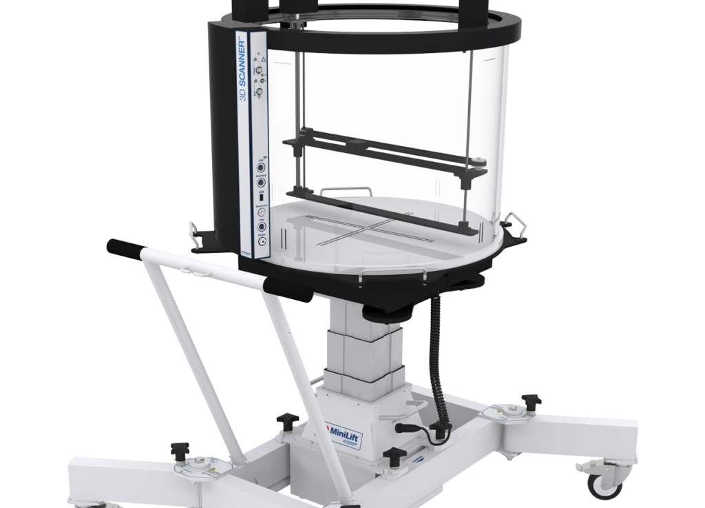 3D SCANNER on top of the minilift