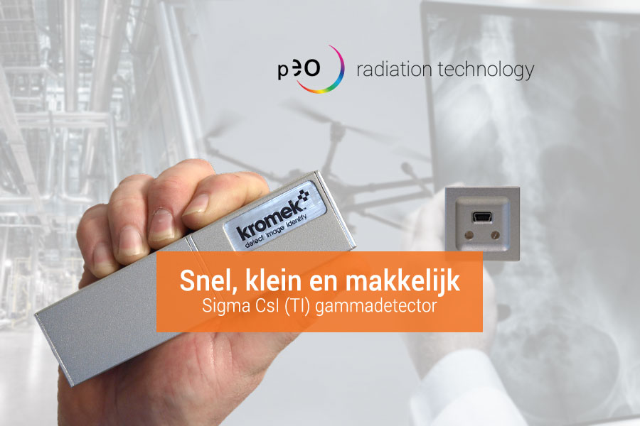 Snelle en lichte SIGMA CsI(Tl) thallium geactiveerde Cesiumjodide scintillatiedetector