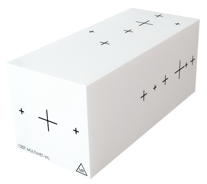 SRS End-to-End Testing with a High Density Diode Array and Multi-Met WL Phantom