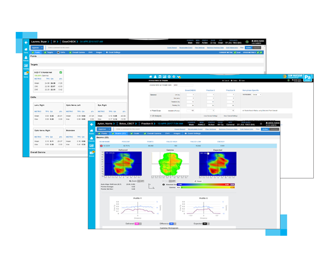 PlanCHECK shown on multiple computer screens