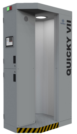 QUICKY – Whole body counter for internal dosimetry