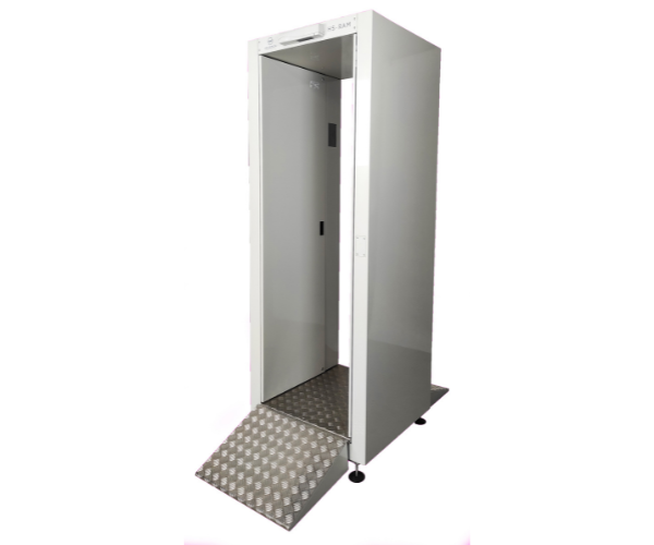 HS-RAM – Portique gamma pour le contrôle du personnel